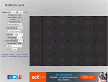 Tablet Screenshot of megacollage.com